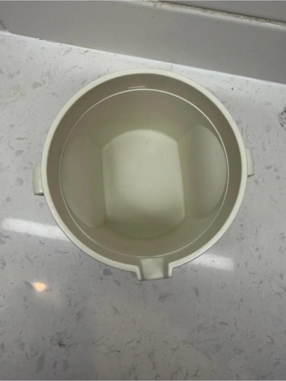 Tupperware cream two